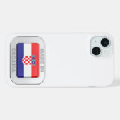 クロアチア製 iPhoneケース (裏面横)