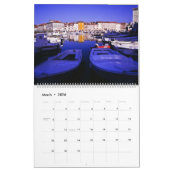 クロアチア2020by OKOmedia カレンダー (3月 2026)