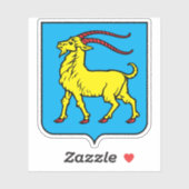 クロアチア、イストリア郡の紋章 シール (シート)