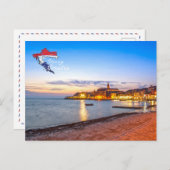 クロアチア,ウマグ |イストリア |アドリア海 ポストカード (正面/裏面)