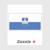 クロアチア,オシジク国旗 シール (シート)