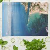 クロアチア，オミス – アドリア海 キッチンタオル (折り畳み)