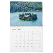 クロアチア カレンダー (1月 2027)