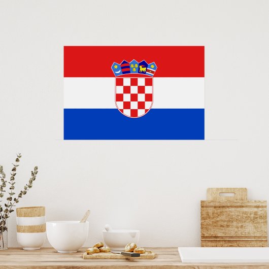 クロアチア、クロアチア ポスター (キッチン)