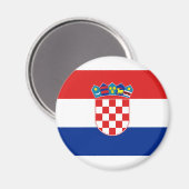 クロアチア、クロアチア マグネット (正面/裏面)