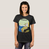 クロアチア・クヴァルネル湾の景色 緑の旅 Tシャツ (正面フル)