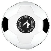 クロアチア サッカーボール (回転)