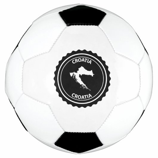 クロアチア サッカーボール (正面)