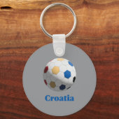 クロアチア サッカー キーホルダー (裏面)
