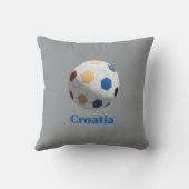 クロアチア サッカー クッション (裏面)