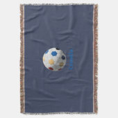クロアチア サッカー スローブランケット (正面縦)