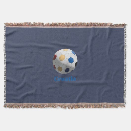 クロアチア サッカー スローブランケット (正面)