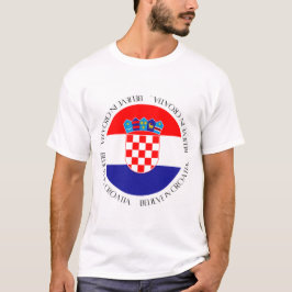 クロアチア サッカー ファン ギフト Tシャツ