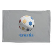 クロアチア サッカー 枕カバー (裏面)