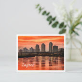 クロアチア – ザグレブ –  ポストカード (スタンド正面)