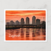 クロアチア – ザグレブ – ポストカード (正面)