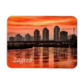 クロアチア – ザグレブ –  マグネット (横)