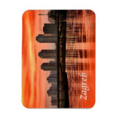 クロアチア – ザグレブ –  マグネット (縦)