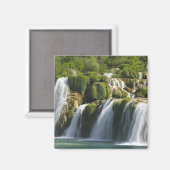 クロアチア、シベニクニン地方、KRKA NATIONAL マグネット (正面/裏面)