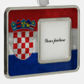 クロアチア シルバープレートフレームオーナメント (右)