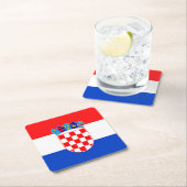 クロアチア スクエアペーパーコースター (インサイチュ)