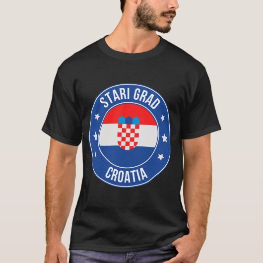 クロアチア スタリグラード Tシャツ (正面)