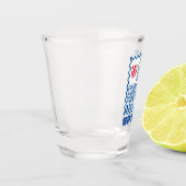 クロアチア，スプリットのコート ショットグラス (左)