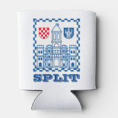 クロアチア，スプリットのコート 缶クーラー (裏面)