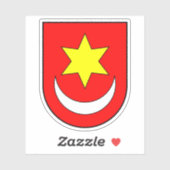 クロアチア、スヴェティ・イヴァン・ゼリナの紋章 シール (シート)