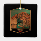 クロアチア セラミックオーナメント (裏面)