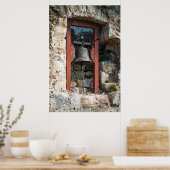 クロアチア、セント・ミカエル砦の鐘 ポスター (キッチン)