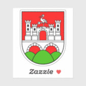 クロアチア，ダルバールの紋章 シール (シート)