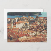 クロアチア,ドゥブロヴニク ポストカード (正面/裏面)