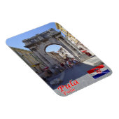 クロアチア – パオラ – ポラ – プーラ – マグネット (右側)