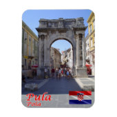 クロアチア – パオラ – ポラ – プーラ – マグネット (縦)