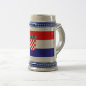 クロアチア ビールジョッキ (正面右)