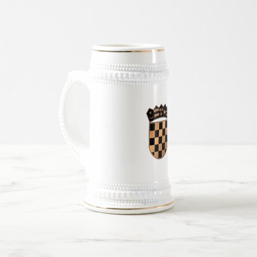 クロアチア ビールジョッキ (正面左)