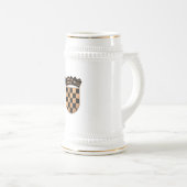 クロアチア ビールジョッキ (正面右)