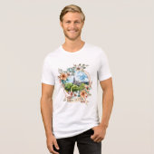 クロアチア ブゼト トライブレンドTシャツ (正面全面)