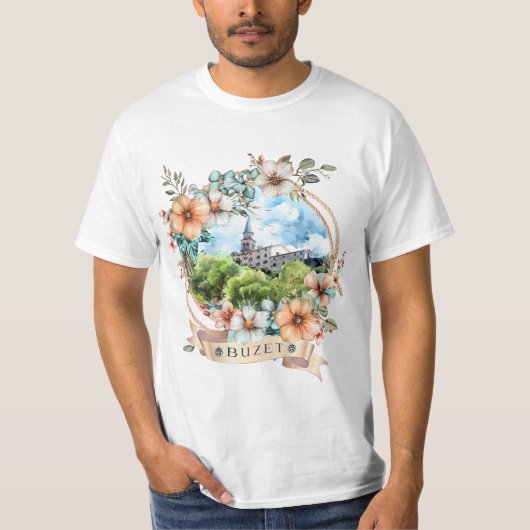 クロアチア ブゼト Tシャツ (正面)
