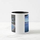 クロアチア、ブラックアイランド、ボル、ゴールデンケープビーチ2 マグカップ (中央)