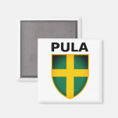 クロアチア,プーラの紋章(イストリア) マグネット (正面/裏面)