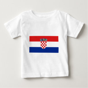 クロアチア ベビーTシャツ