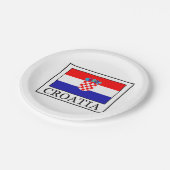 クロアチア ペーパープレート (アングル)