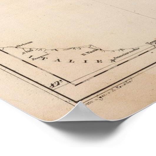 クロアチア ポスター (角)