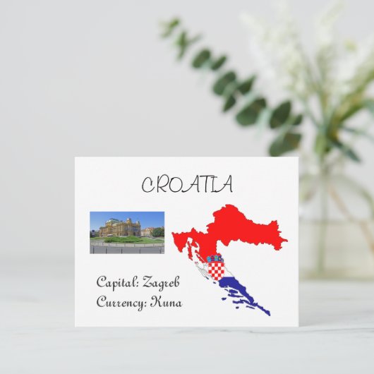 クロアチア ポストカード (スタンド正面)