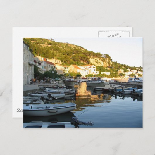 クロアチア ポストカード (正面/裏面)