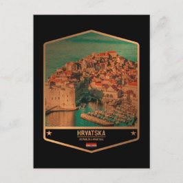 クロアチア ポストカード
