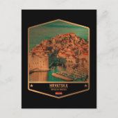 クロアチア ポストカード (正面)