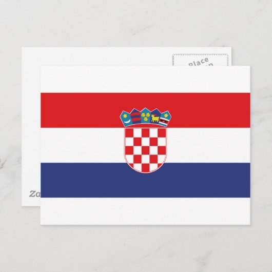 クロアチア ポストカード (正面/裏面)